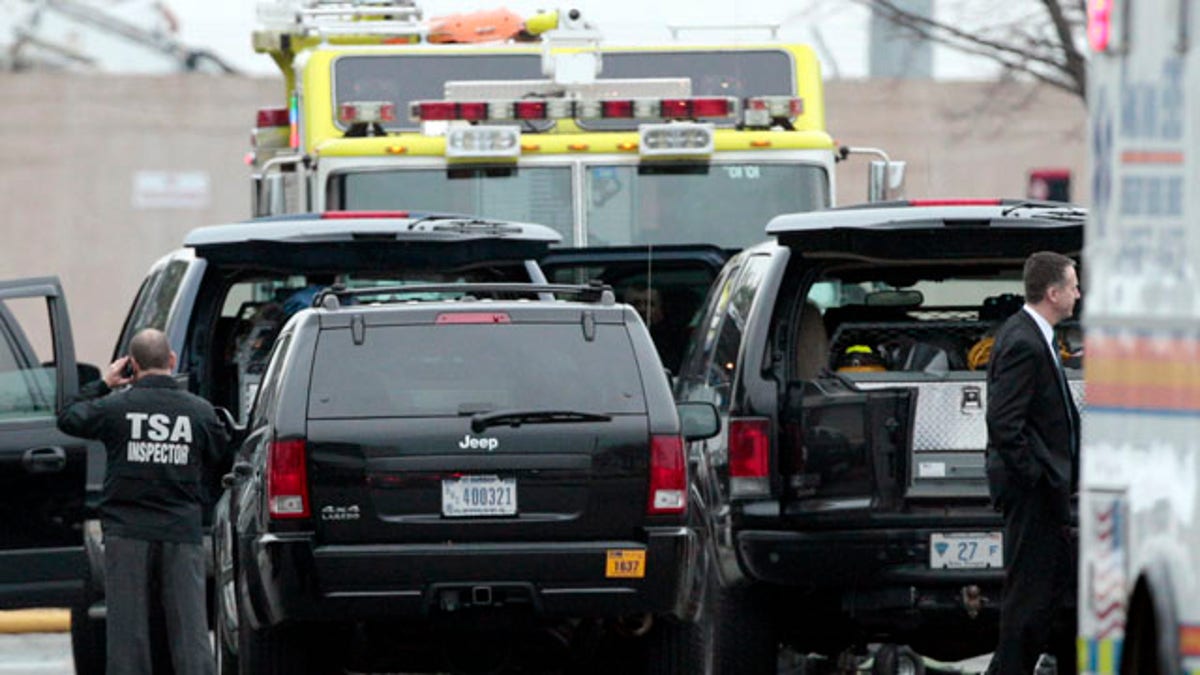 Boston Airport Suspious Package