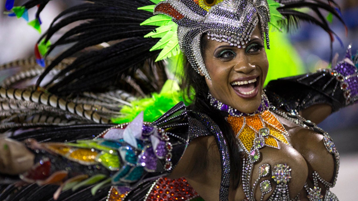 Carnival In Brazil Kicks Into High Gear With Colorful Celebrations And  Green Spacemen