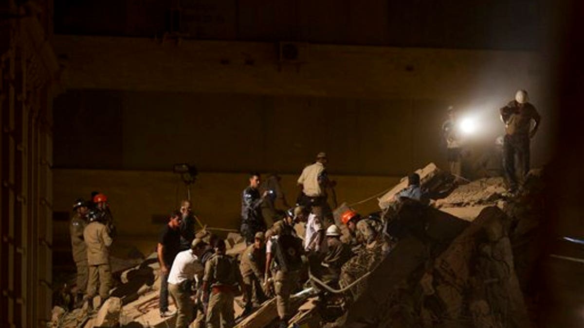 Brazil Rio Building Collapse