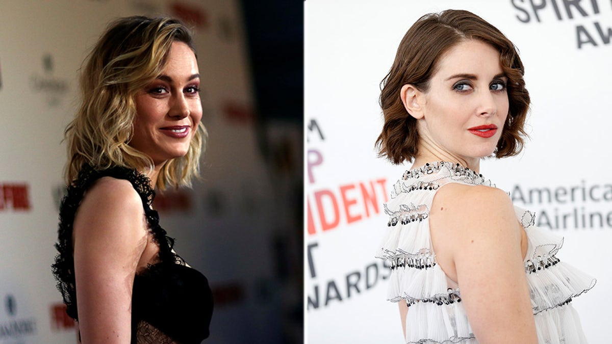 Brie Larson Alison Brie REUTERS