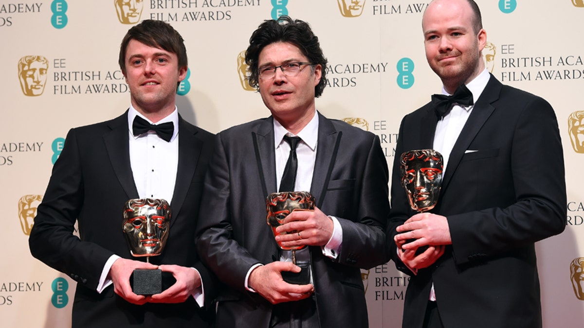 Britain BAFTA 2015 Winners Room
