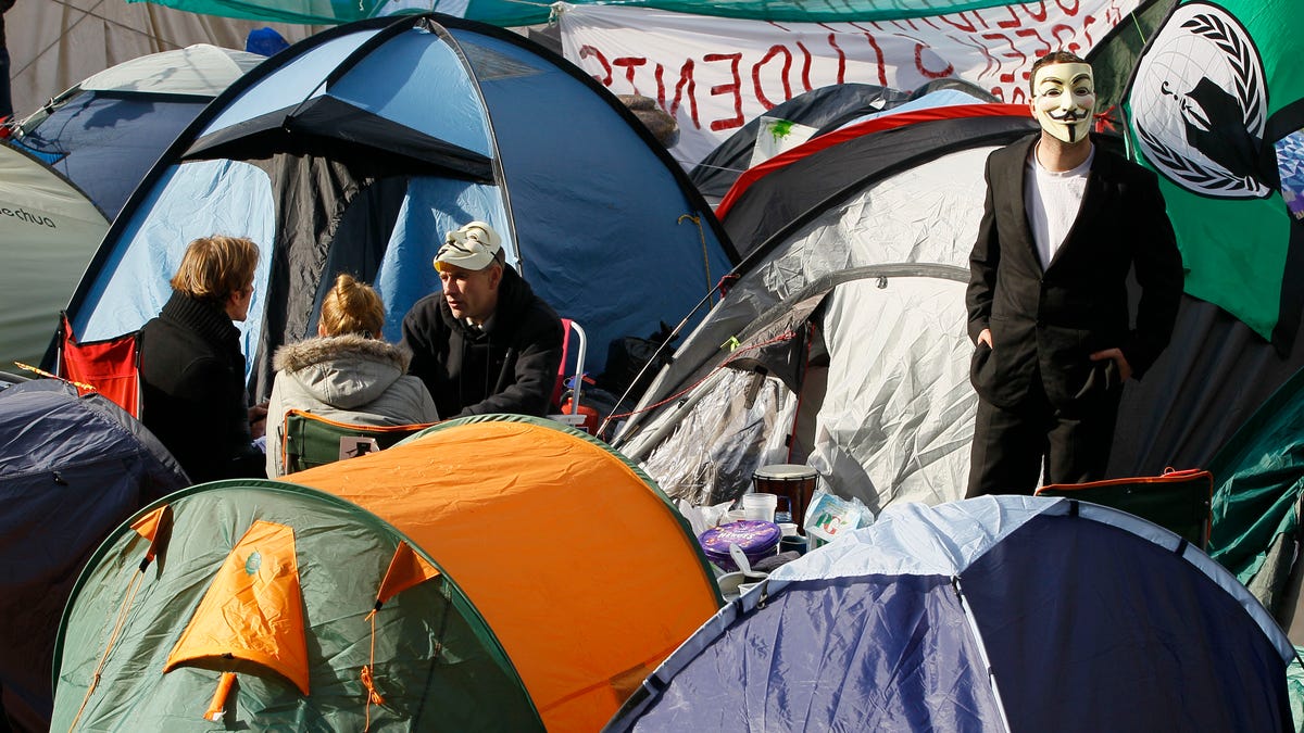 Britain Occupy Protest