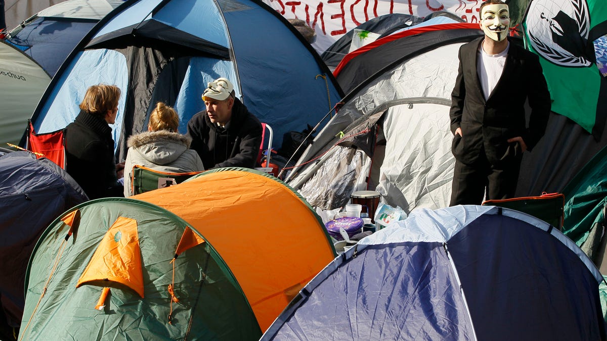 Britain Occupy Protest