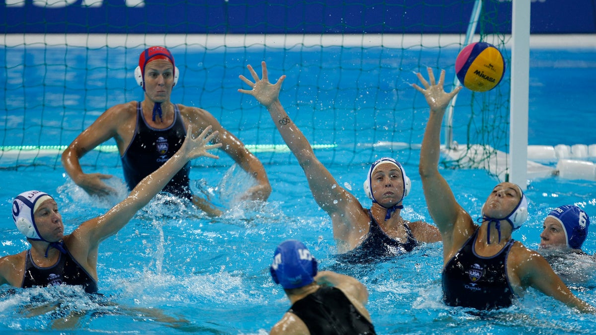 Britain Olympics Water Polo Test