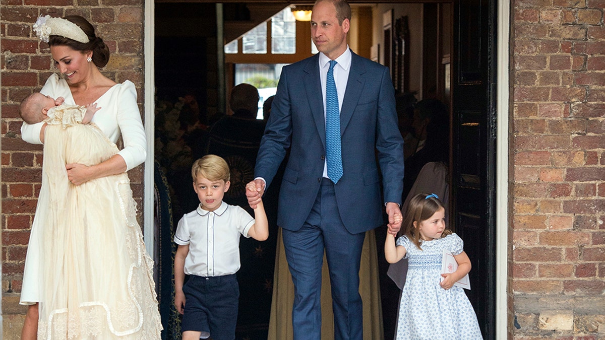 Prince Louis' official royal christening photos