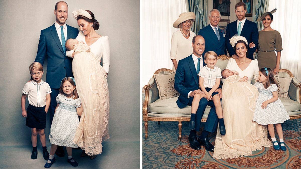 Prince Louis' official royal christening photos