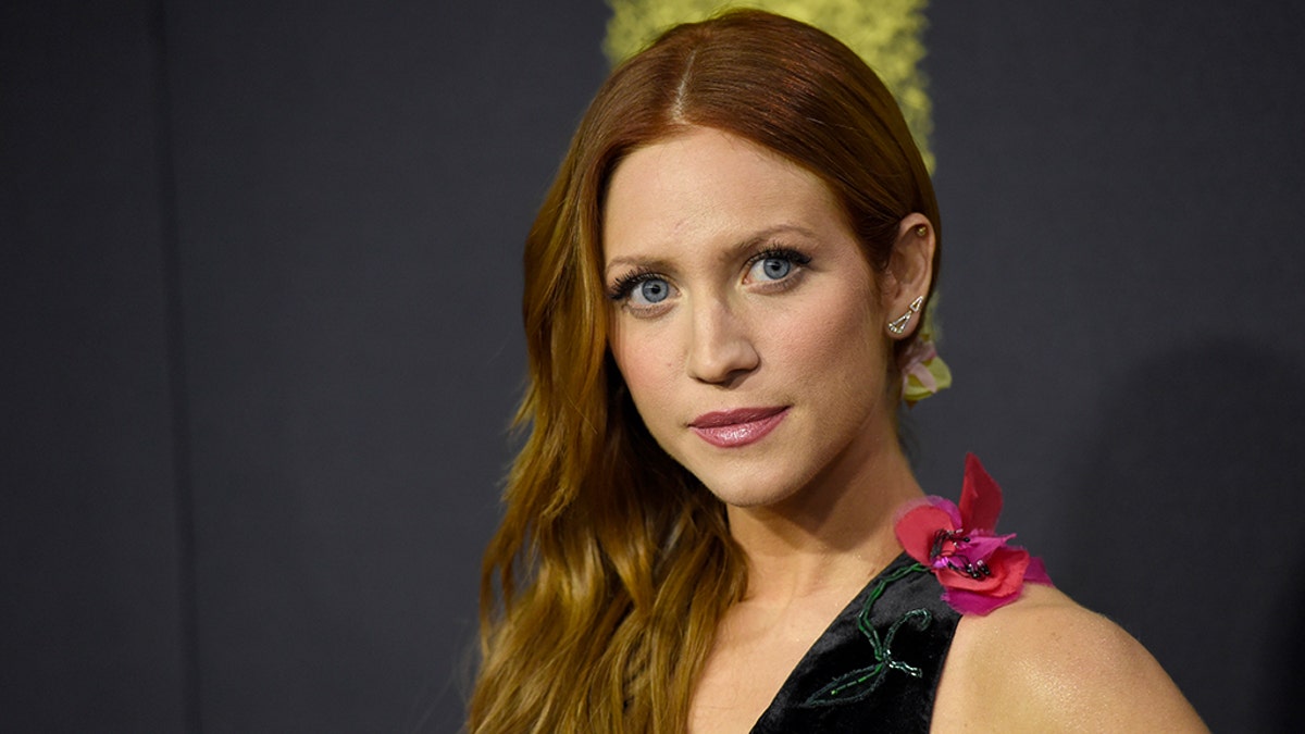 Brittany Snow arrives at the Los Angeles premiere of 