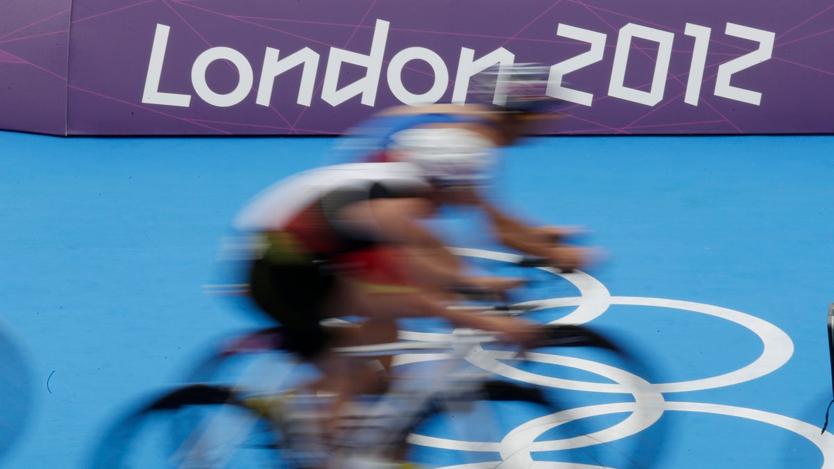 London Olympics Triathlon Men