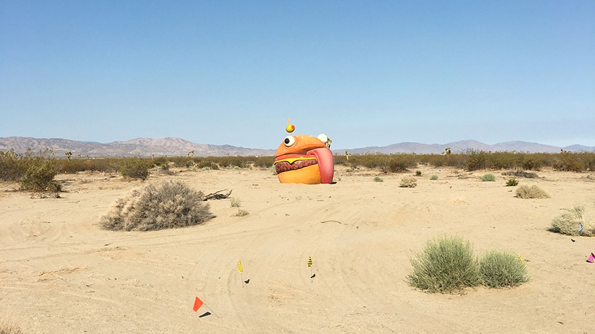 Burger on the Desert