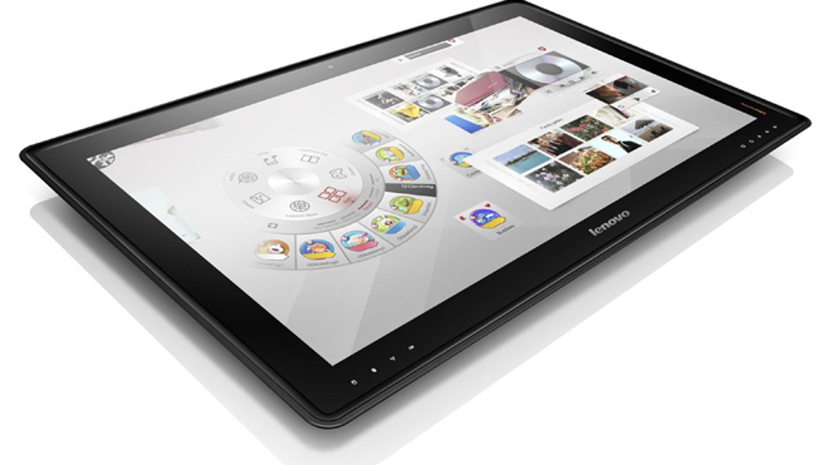 Gadget Show Lenovo Coffee Table Tablet