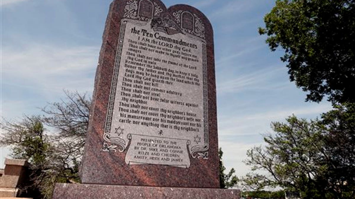 Ten Commandments Monument