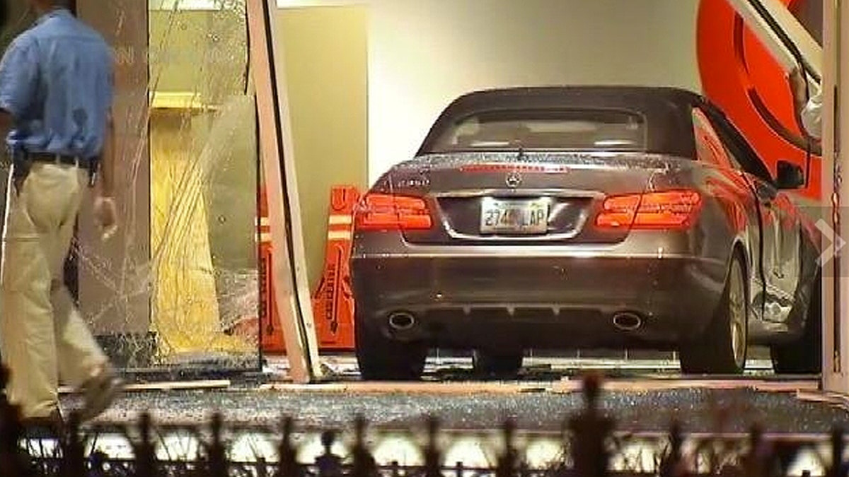 Car Crash CNN Center