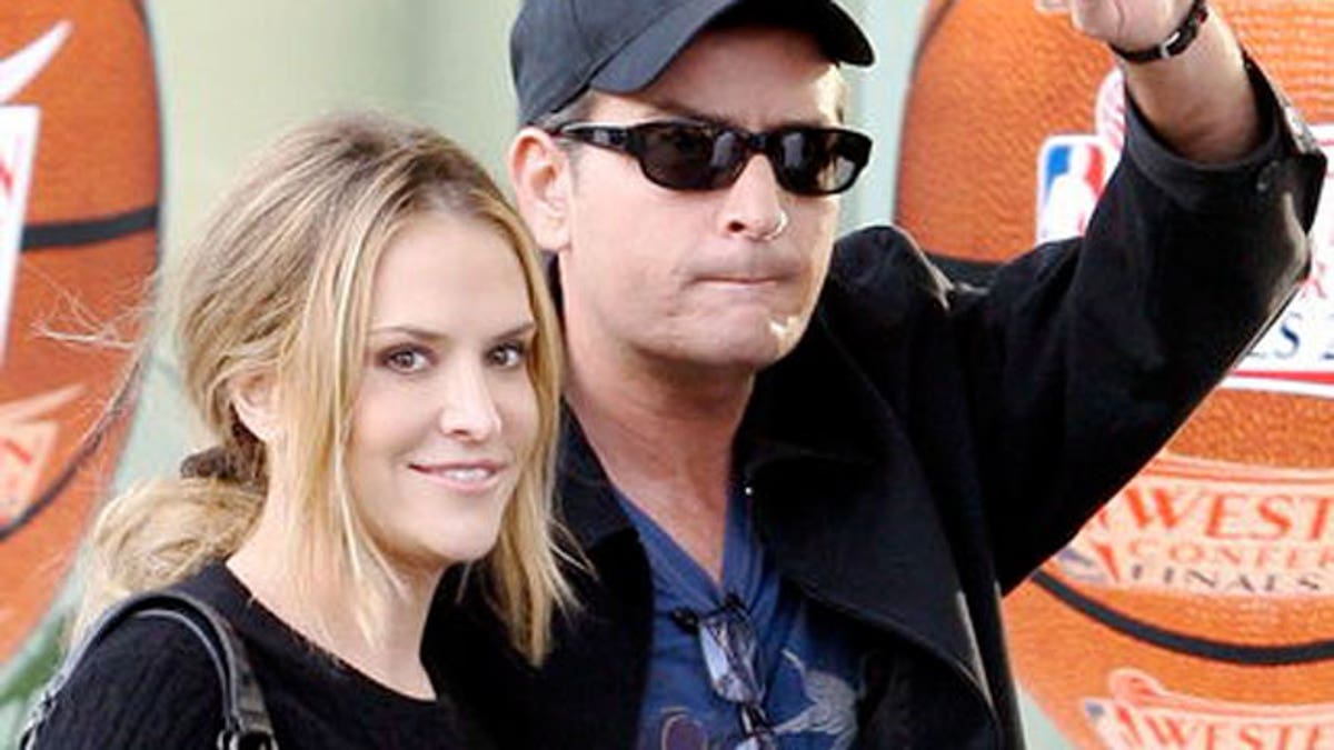 Charlie Sheen, Brooke Mueller