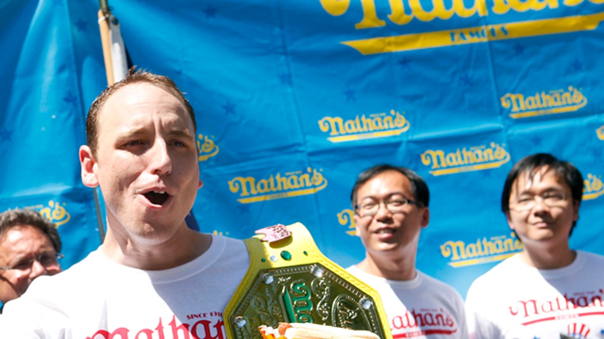 Nathans Famous Fourth of July International Hot Dog Eating Contest Weigh In