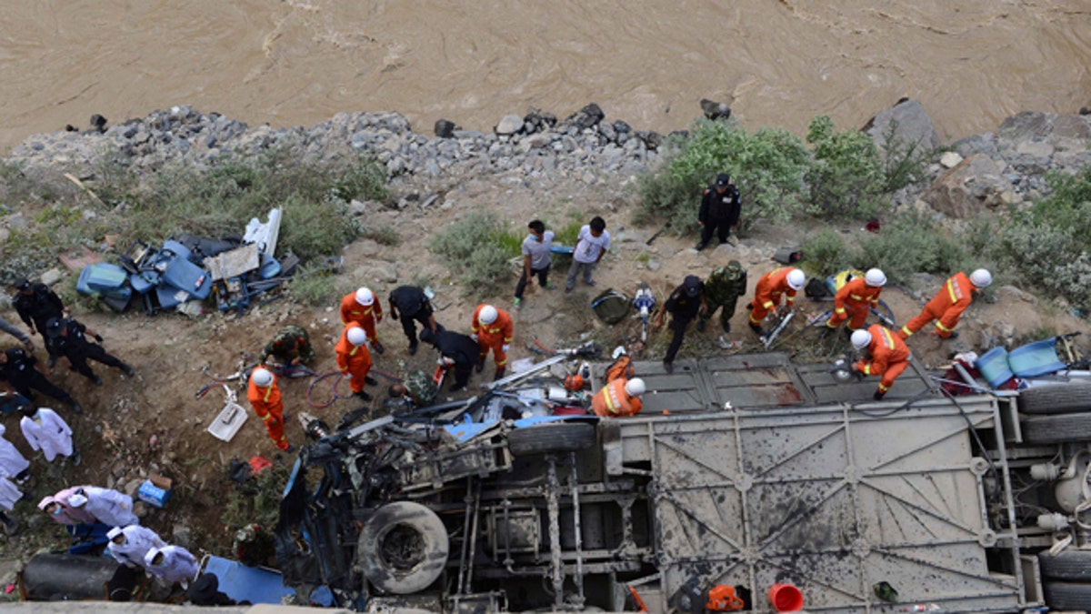 China Bus Crash