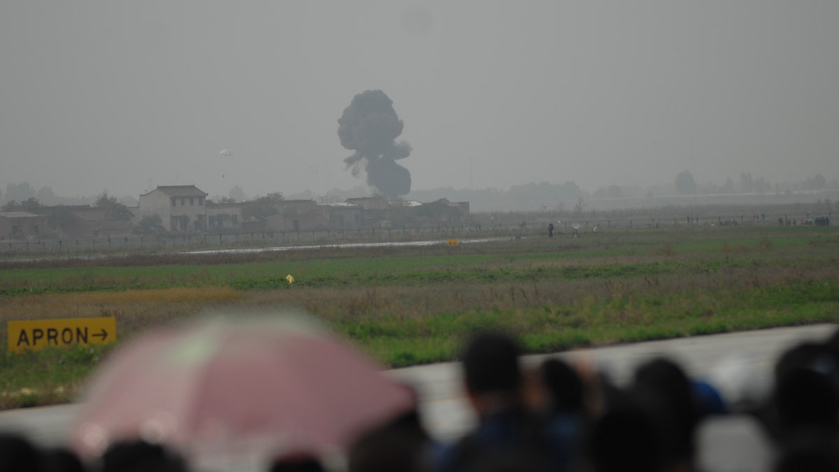 China Fighter Crash