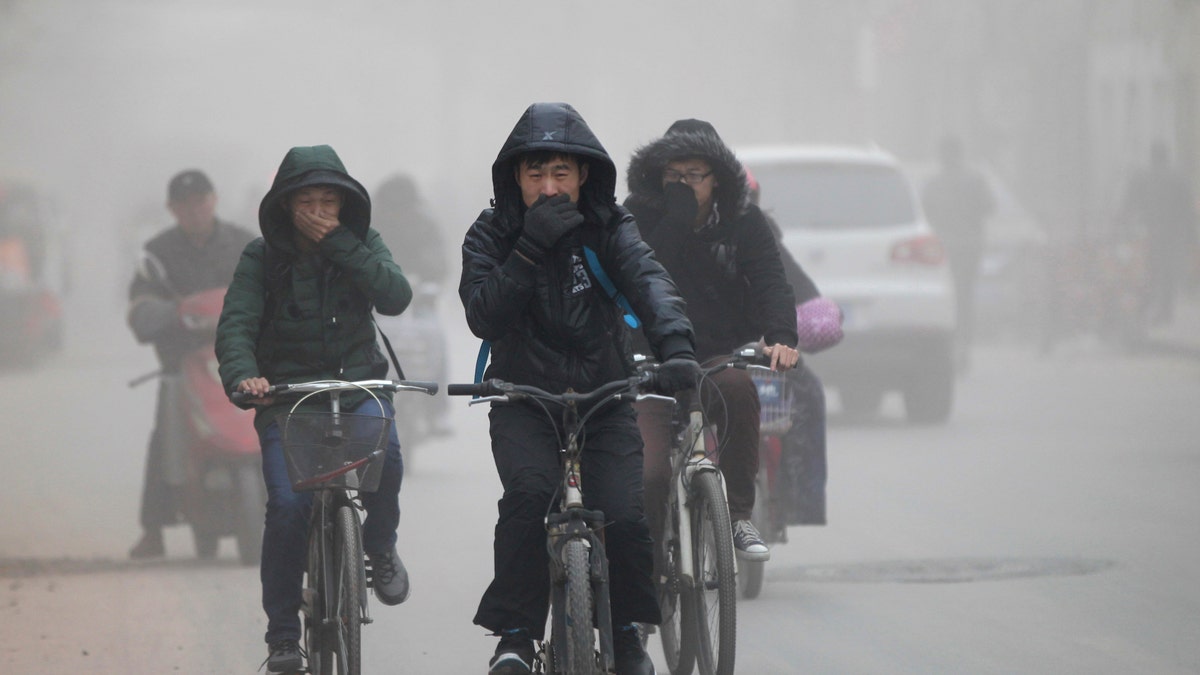 CHINA-POLLUTION