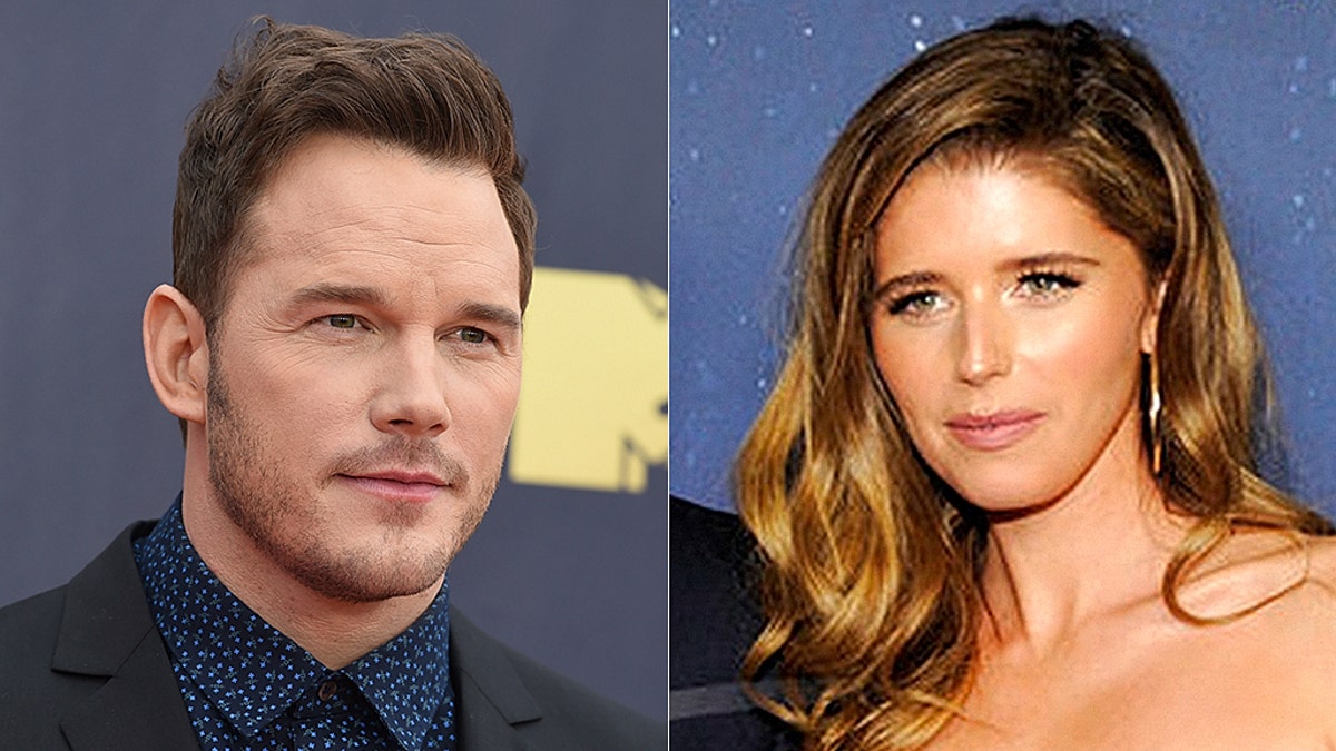 Chris Pratt Katherine Schwarzenegger AP