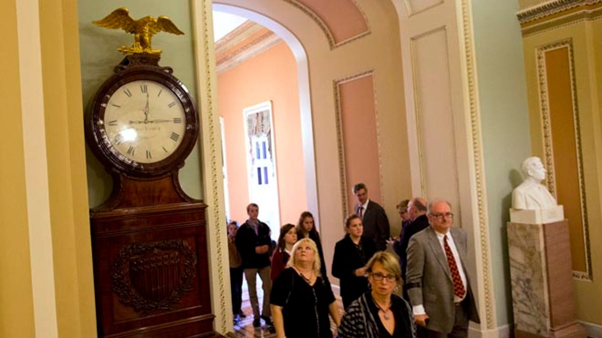 Budget Battle Ohio Clock