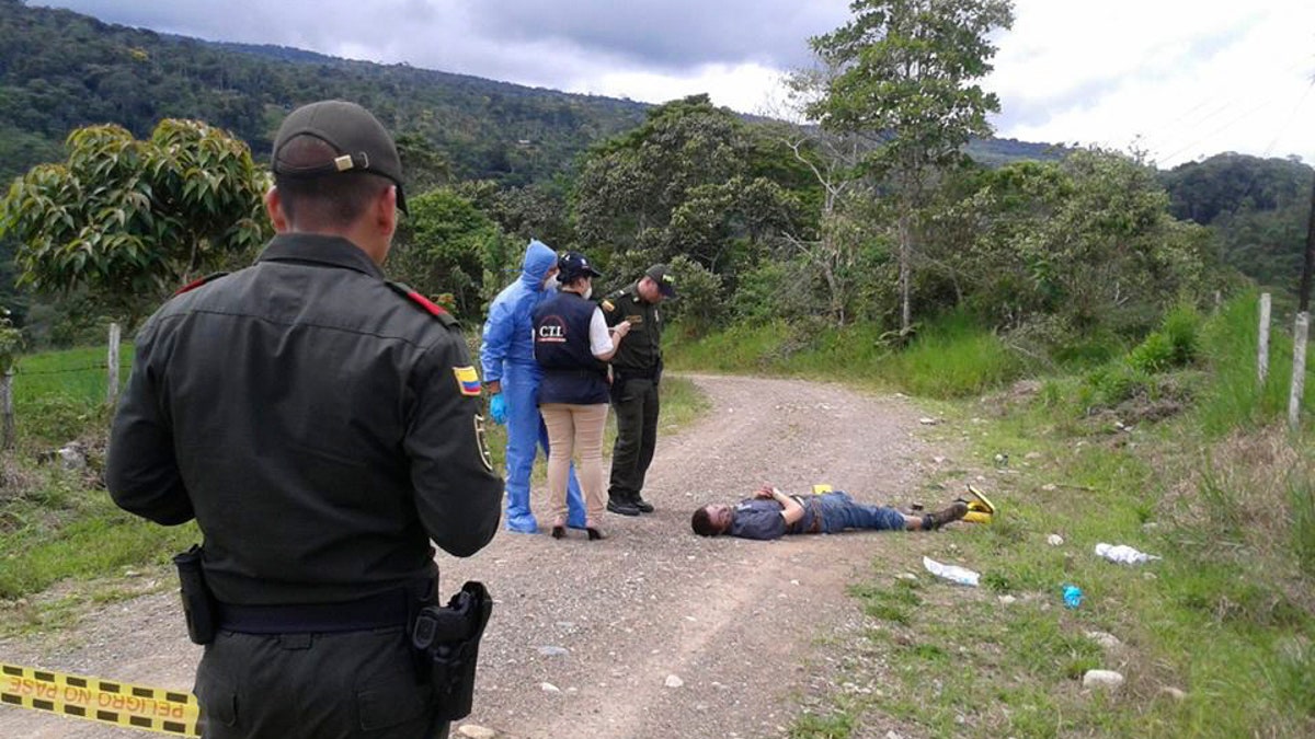 Colombia Briton Dies