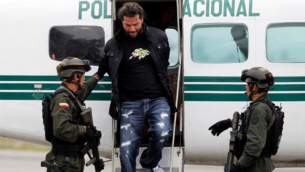 Colombia Drug Arrest