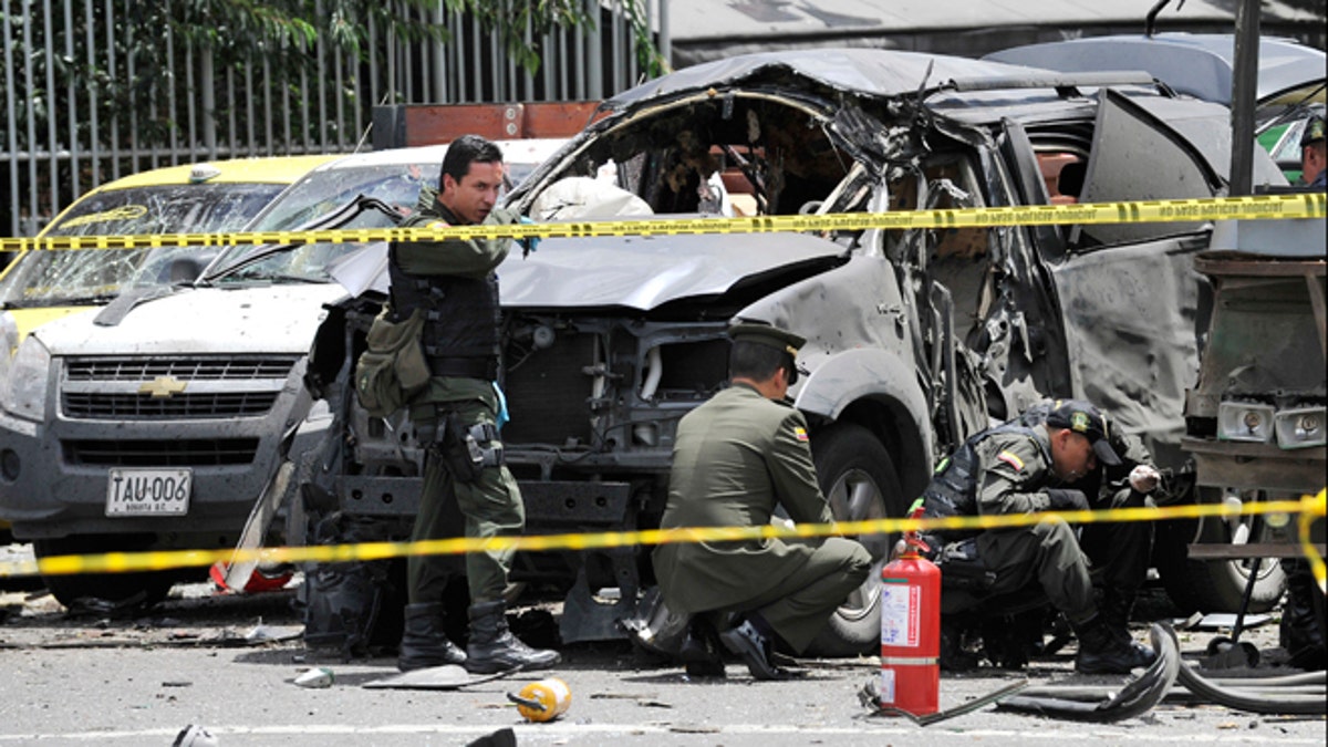 Colombia Explosion