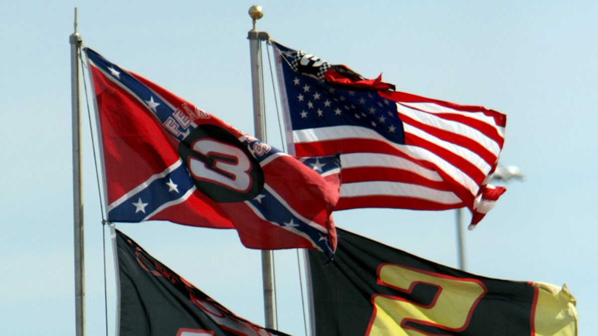 d5179caa-Confederate Flag NASCAR Auto Racing