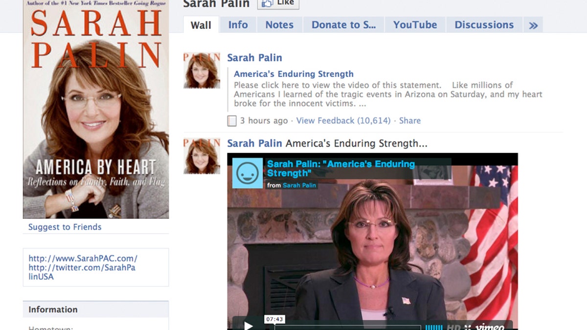 Congresswoman Shot Palin