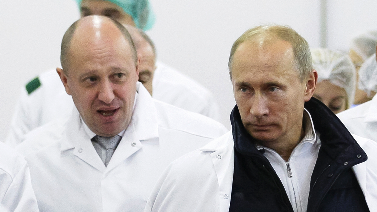 Yevgeniy Prigozhin and Putin
