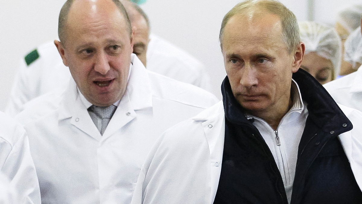 Yevgeniy Prigozhin and Putin