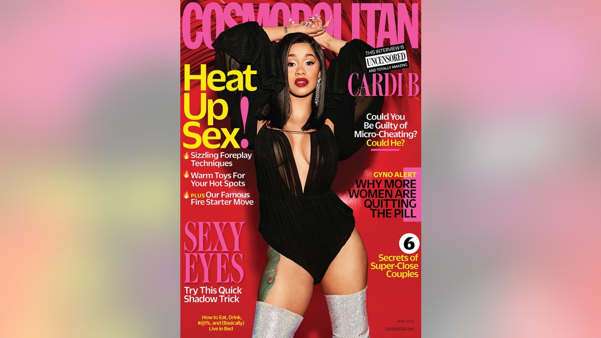 Cosmopolitan Cardi B Cover