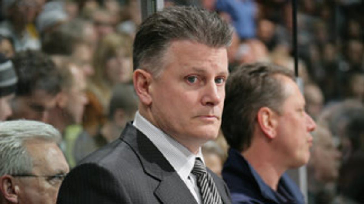 Pelatih pemadam kebakaran Dallas Stars Marc Crawford