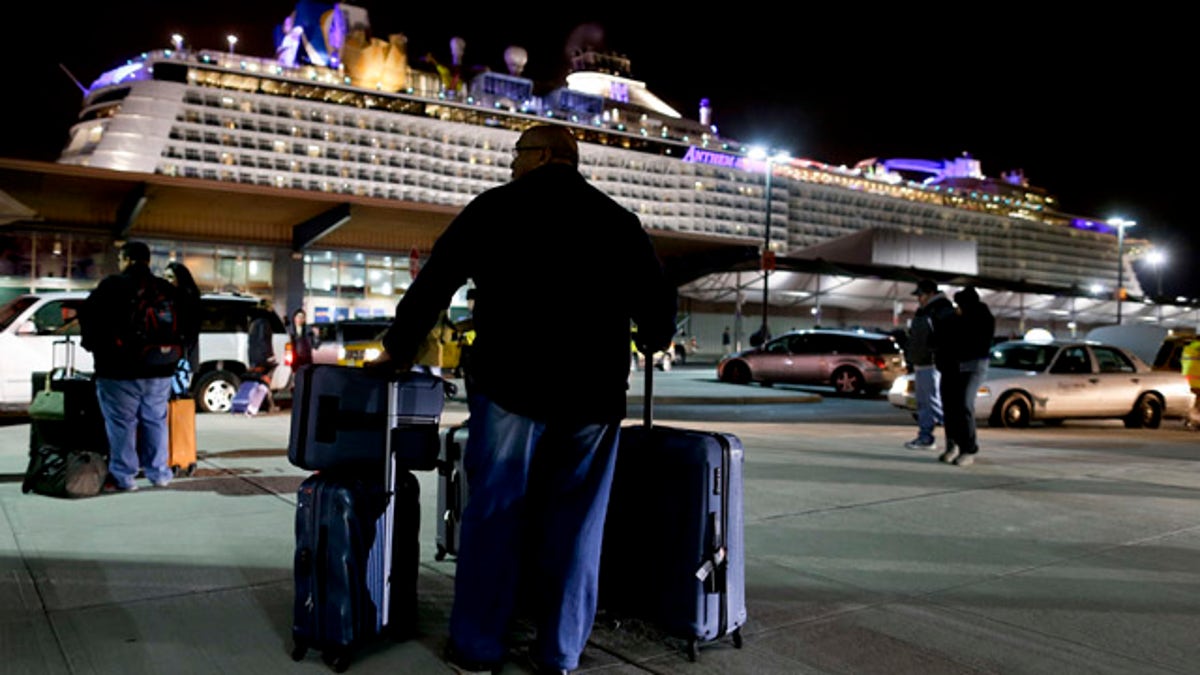 Cruise Ship Storm