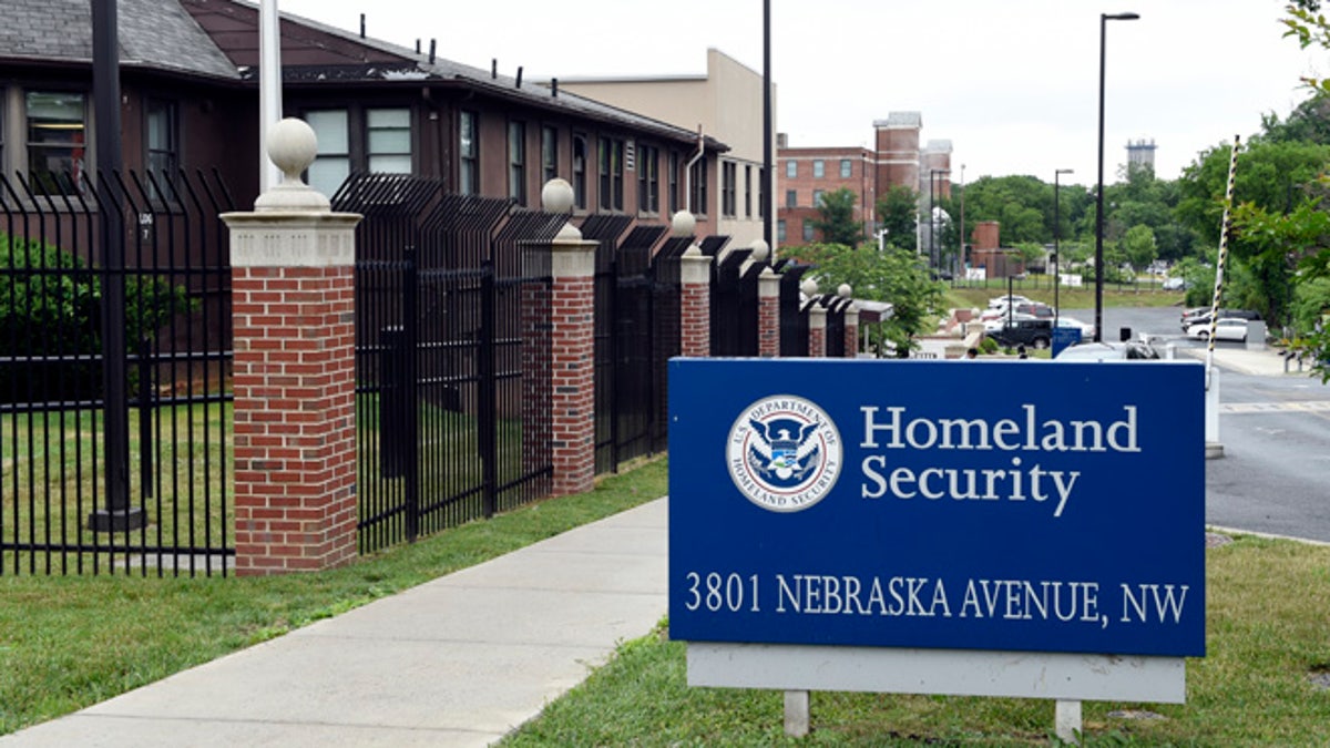 FILE - In this June 5, 2015 file photo, a view of the Homeland Security Department headquarters in Washington. The U.S. government has mistakenly granted citizenship to at least 858 immigrants who had pending deportation orders from countries of concern to national security or with high rates of immigration fraud, according to an internal Homeland Security audit released Monday, Sept. 19, 2016. The Homeland Security DepartmentÃ¢â¬â¢s inspector general found that the immigrants used different names or birthdates to apply for citizenship with U.S. Citizenship and Immigration Services and such discrepancies werenÃ¢â¬â¢t caught because their fingerprints were missing from government databases.  (AP Photo/Susan Walsh, File)