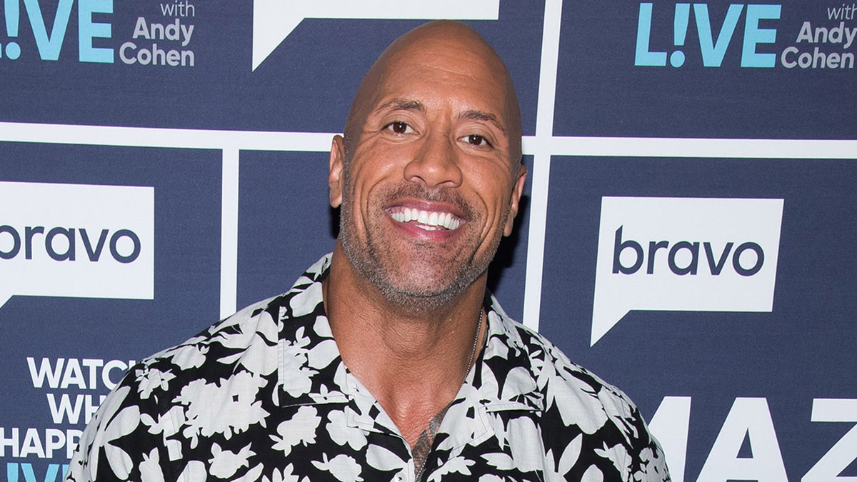 WATCH WHAT HAPPENS LIVE WITH ANDY COHEN -- Pictured: Dwayne Johnson -- (Photo by: Charles Sykes/Bravo/NBCU Photo Bank via Getty Images)