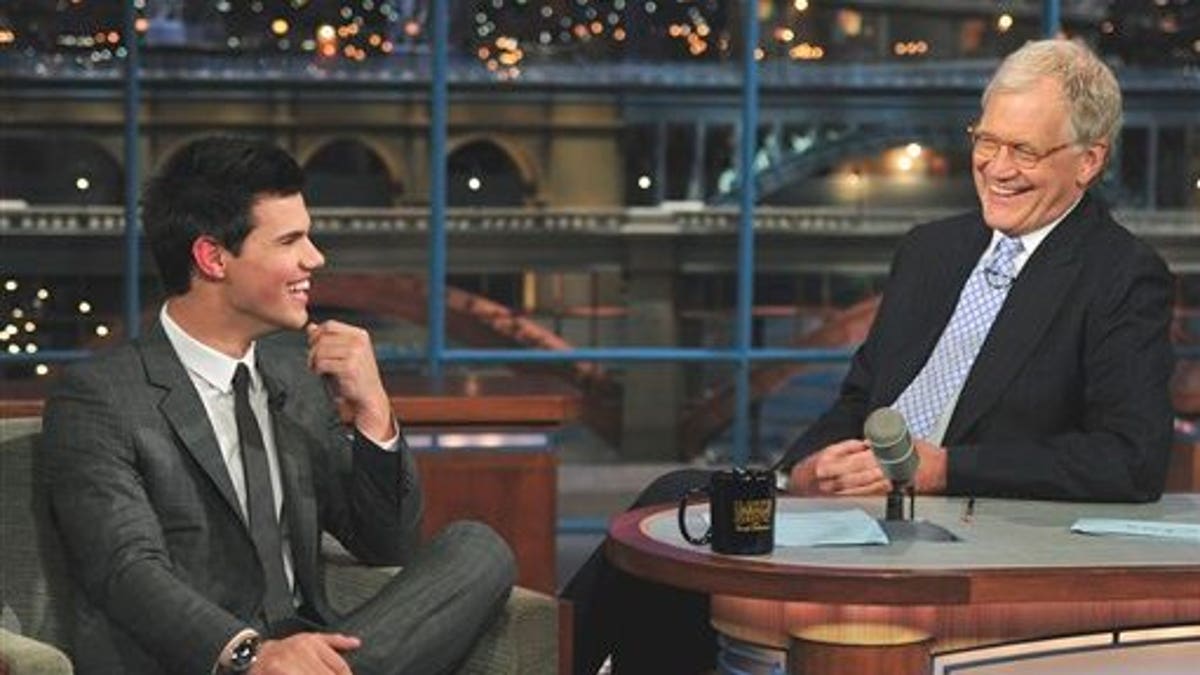 Late Show Taylor Lautner