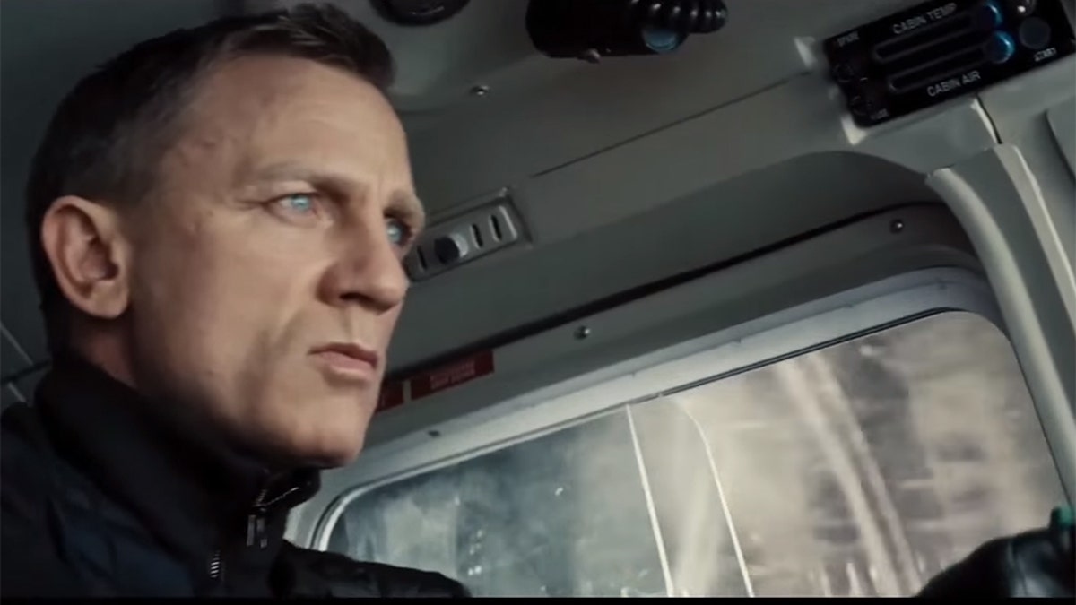 Daniel Craig as James Bond. Scene of 