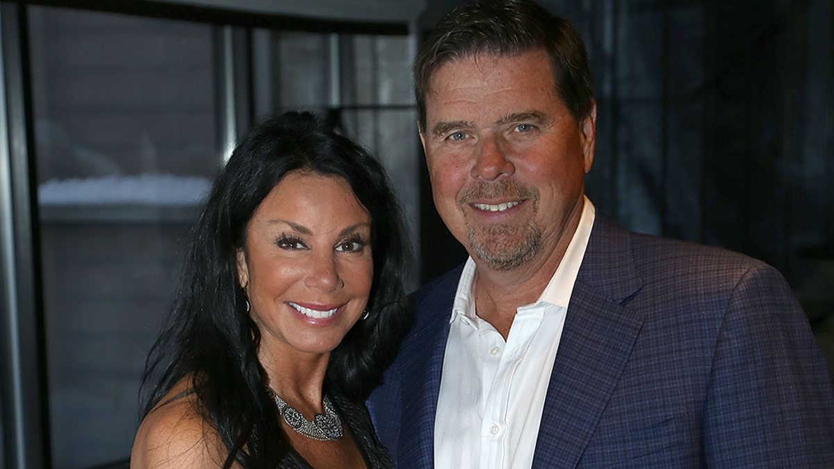 Danielle Staub and estranged husband Marty Caffrey. Getty Images