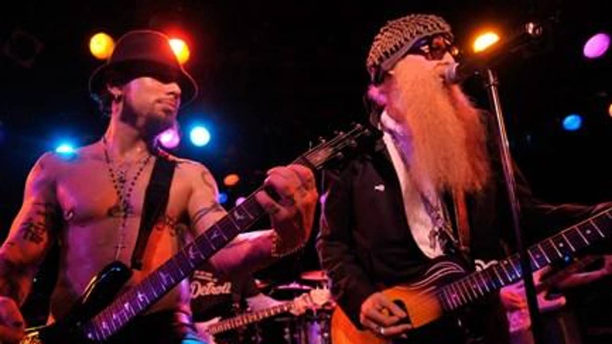 Billy Gibbons, right, of ZZ Top. (Charles Gallay / WireImage)
