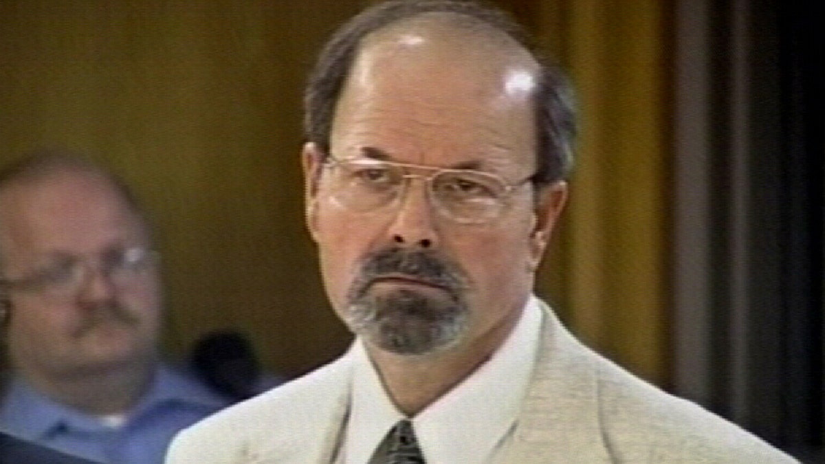 Serial Killer Dennis Rader in court.  2005 photo