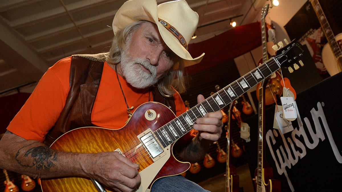 Dickey Betts at the Gibson Custom Southern Rock Tribute. Nashville May 19 2014