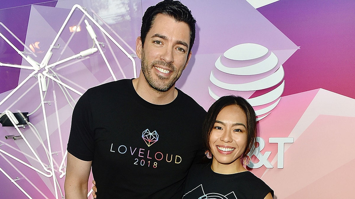 SALT LAKE CITY, UT - JULY 28:  Drew Scott and Linda Phan attends 2018 LOVELOUD Festival Powered By AT&T at Rice-Eccles Stadium on July 28, 2018 in Salt Lake City, Utah.  (Photo by Jerod Harris/Getty Images for LOVELOUD Festival)