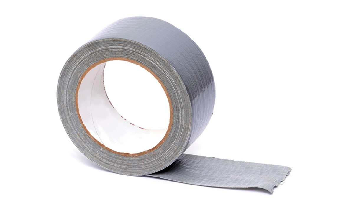 roll of duct tape white background