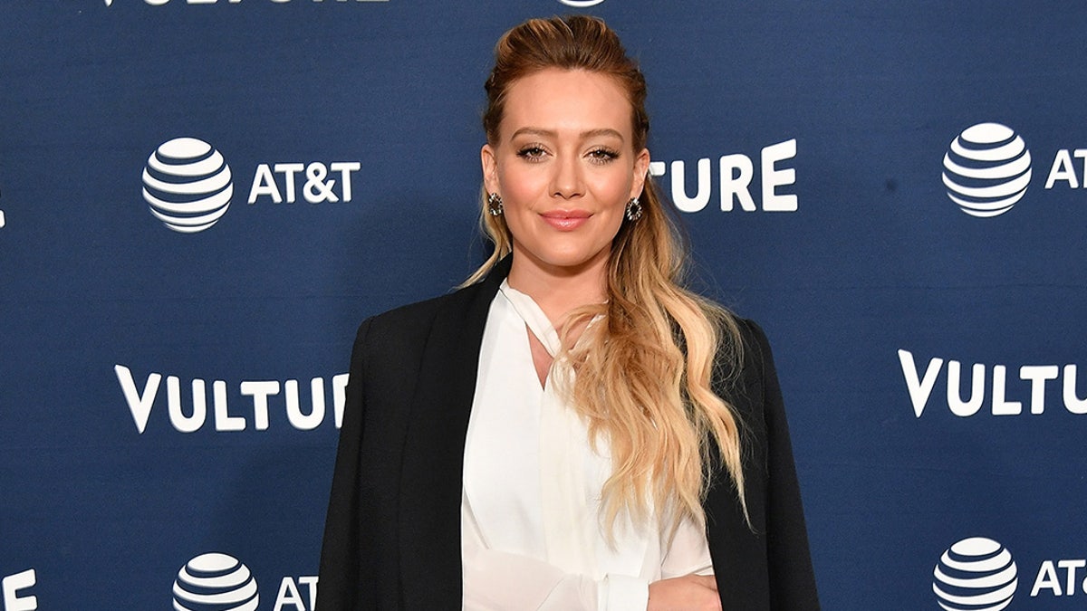 NEW YORK, NY - MAY 19:  Actress Hilary Duff attends the Vulture Festival Presented By AT&T - Milk Studios, Day 1 at Milk Studios on May 19, 2018 in New York City.  (Photo by Dia Dipasupil/Getty Images for Vulture Festival)