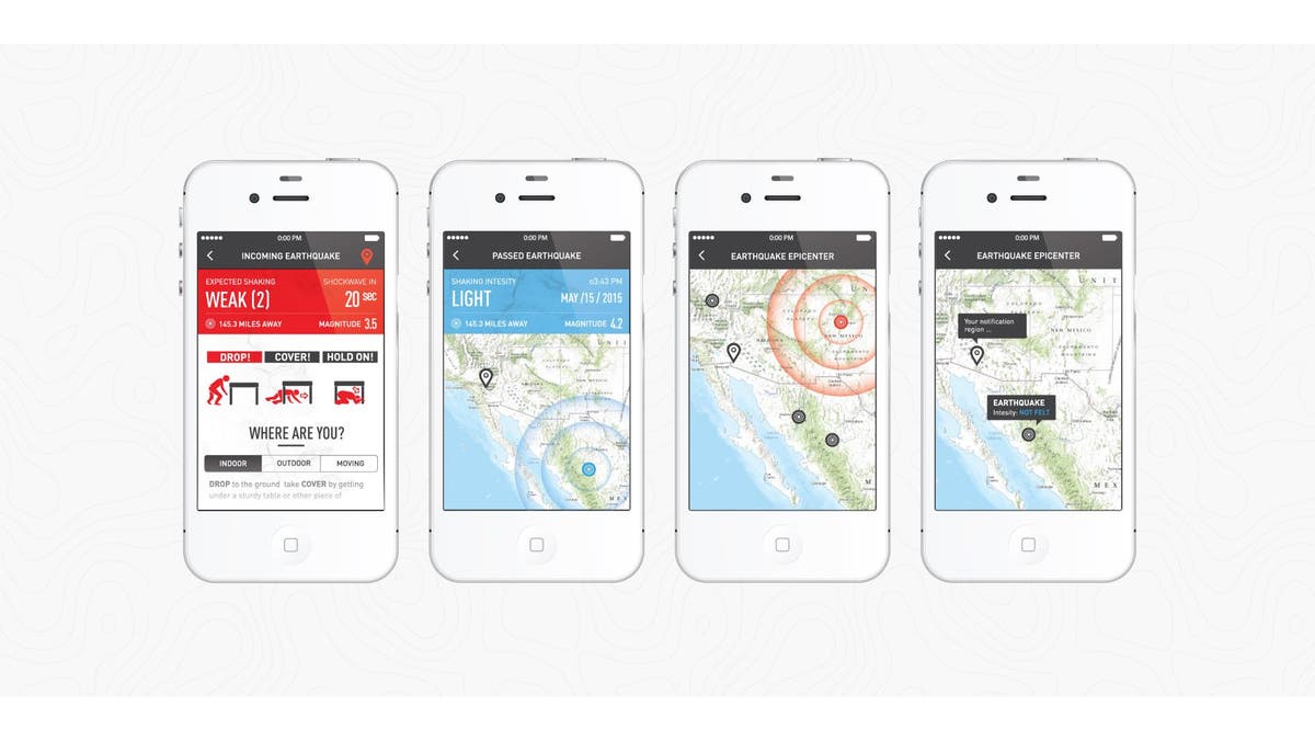 earthquake app