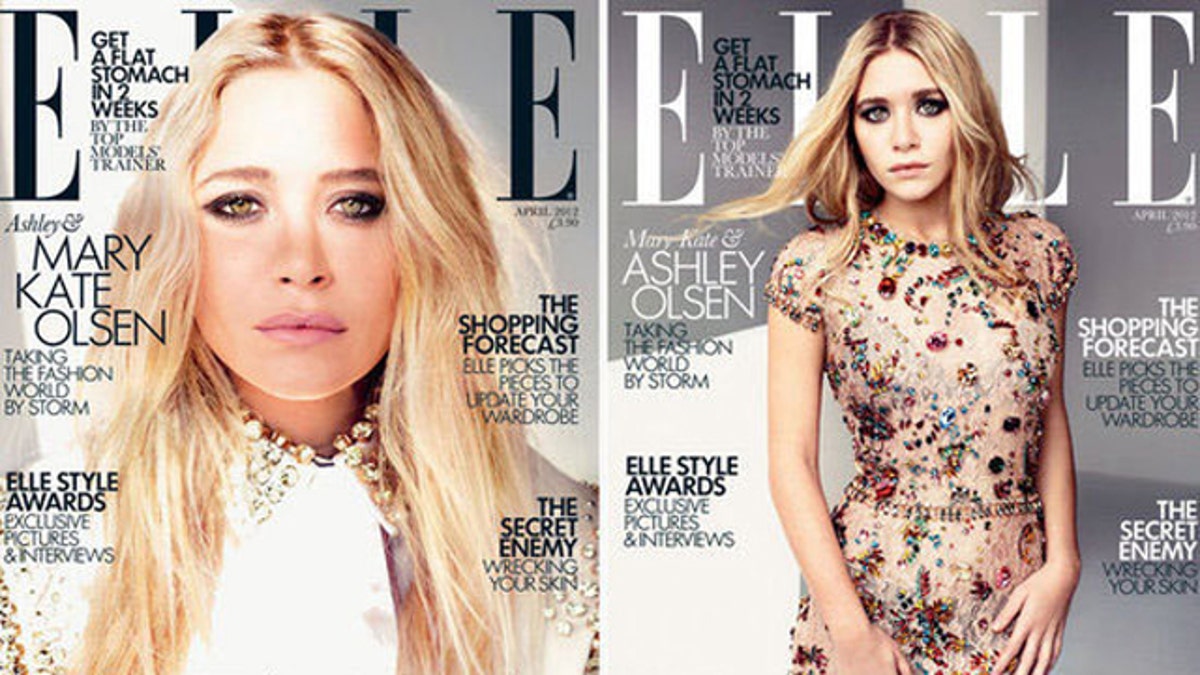 Quick Links: Olsens pose for dual covers, Jessica Simpson bares baby bump  for Elle magazine | Fox News
