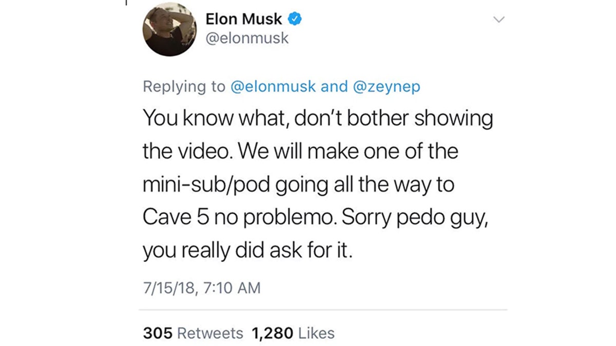 Elon Musk tweet