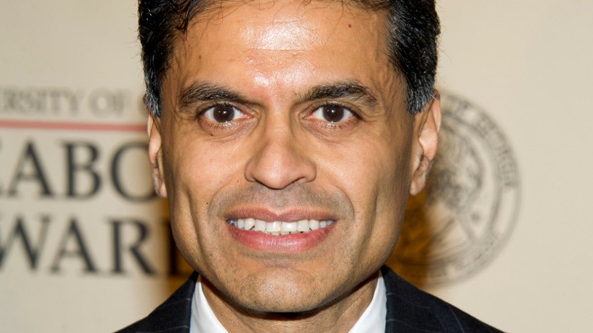 Fareed Zakaria, seen in this May 21, 2012, file photo, has been suspended by Time and CNN for plagiarism.