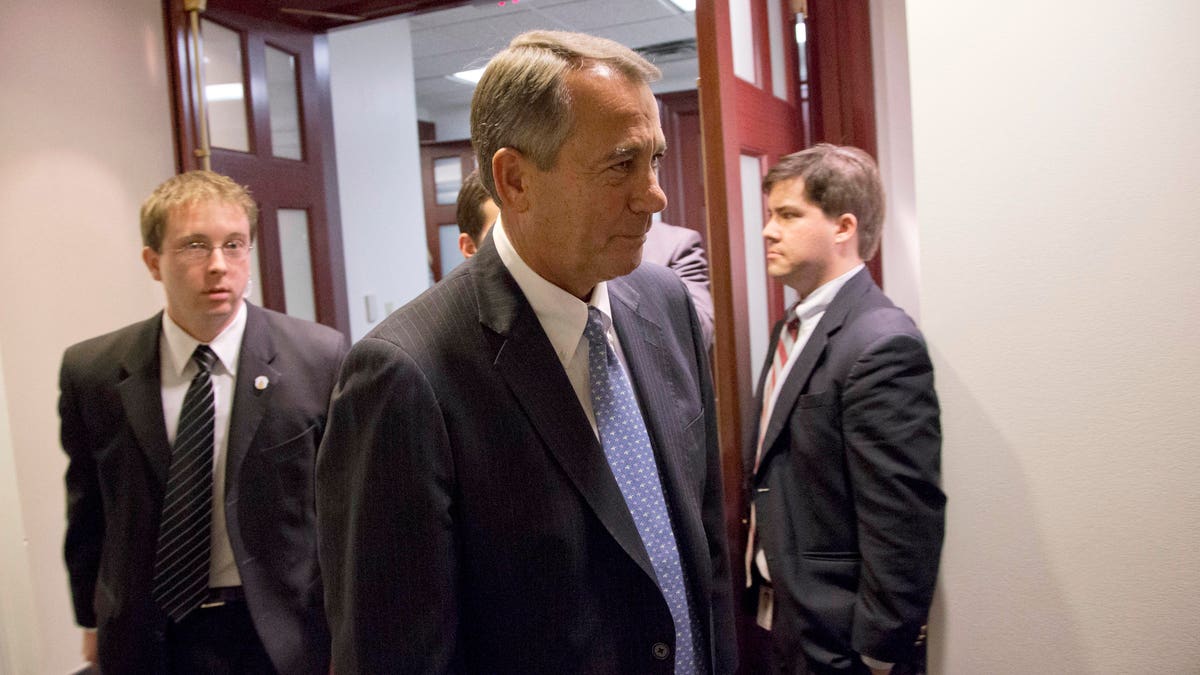 Boehner tentang Fiscal Rock: Bagaimana kita mencapainya, hanya Tuhan yang tahu