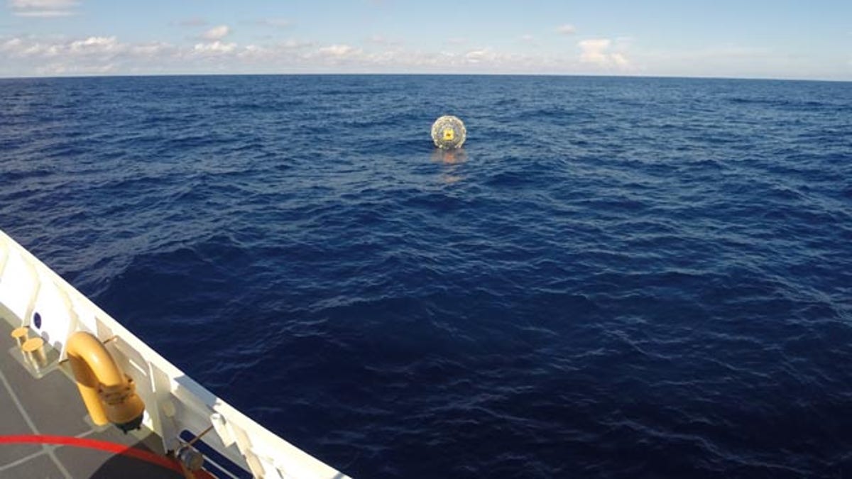 Floating Man Rescued